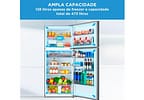Geladeira/Refrigerador Midea Frost Free Duplex Inox 473L MD-RT611EVK463 Inverter