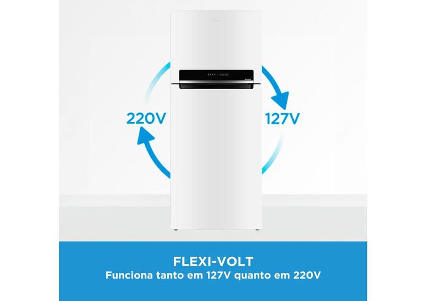 Geladeira/Refrigerador Midea Frost Free Duplex Branca 473L MD-RT611EVK013 Inverter