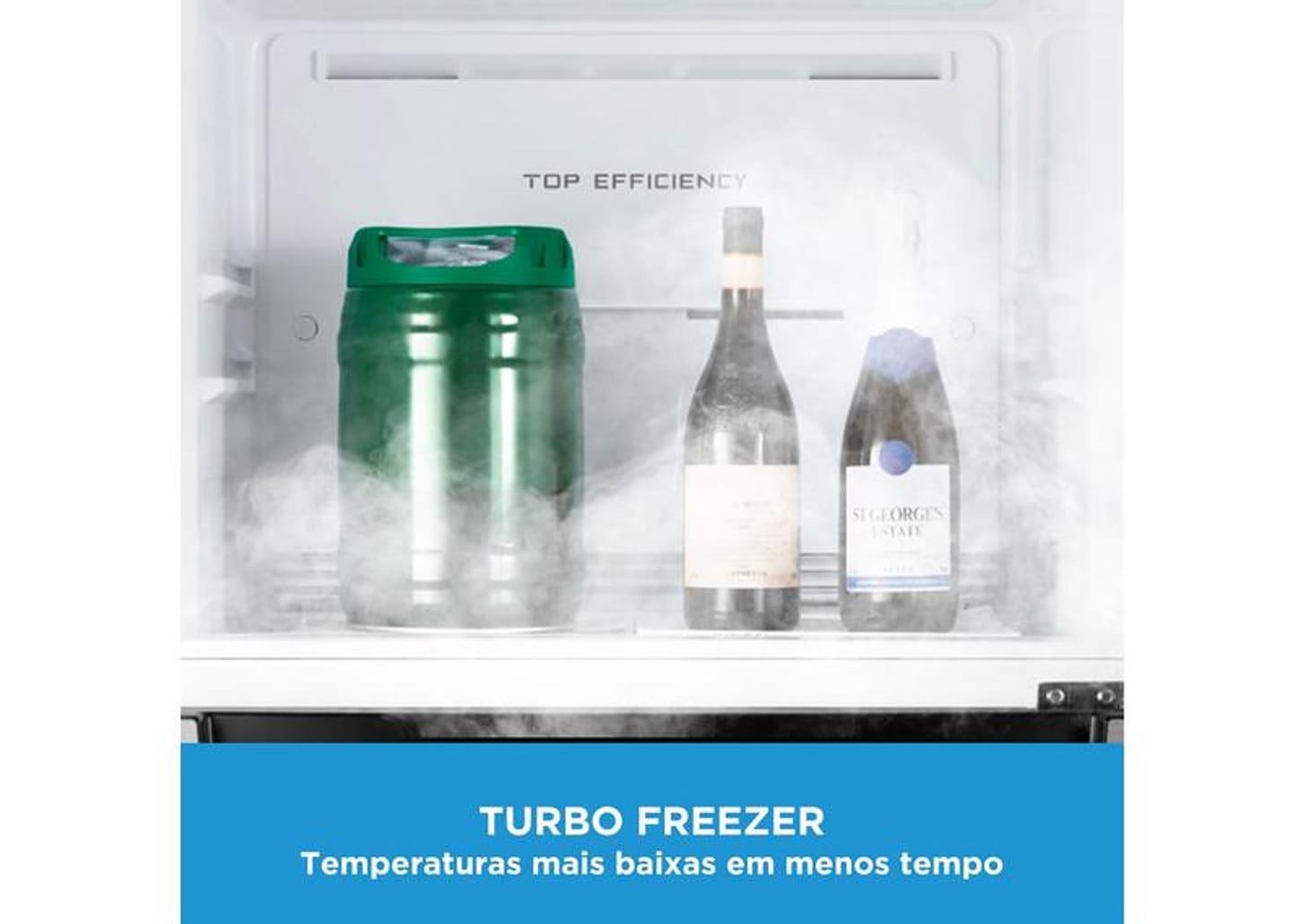 Geladeira/Refrigerador Midea Frost Free Duplex Inox 473L MD-RT611EVK463 Inverter