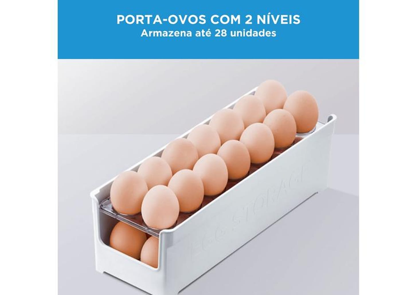 Geladeira/Refrigerador Midea Frost Free Duplex Inox 473L MD-RT611EVK463 Inverter