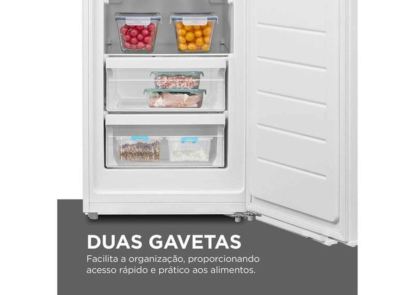 Freezer Vertical Midea 196L MDRU276FZA011