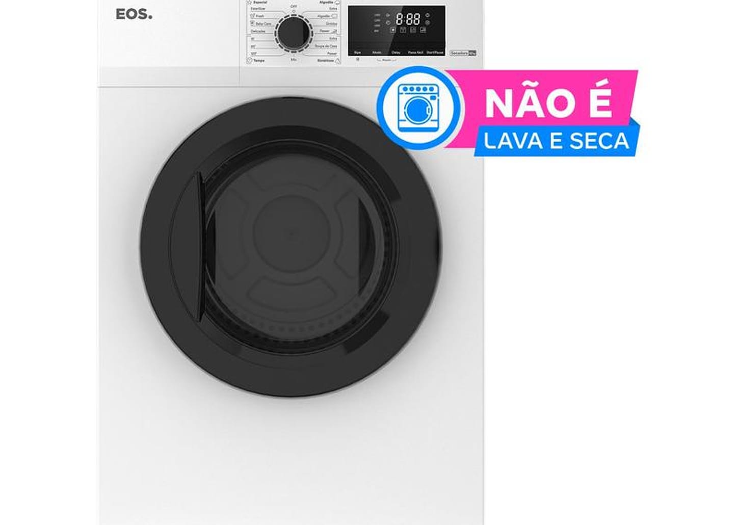 Secadora de Roupas de Piso EOS 12kg ESR211VB 15 Programas de Secagem