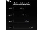 Smart TV 75" TCL 4K UHD MiniLED 75C7K 144Hz Google TV AiPQ Pro Google Assistente 4 HDMI