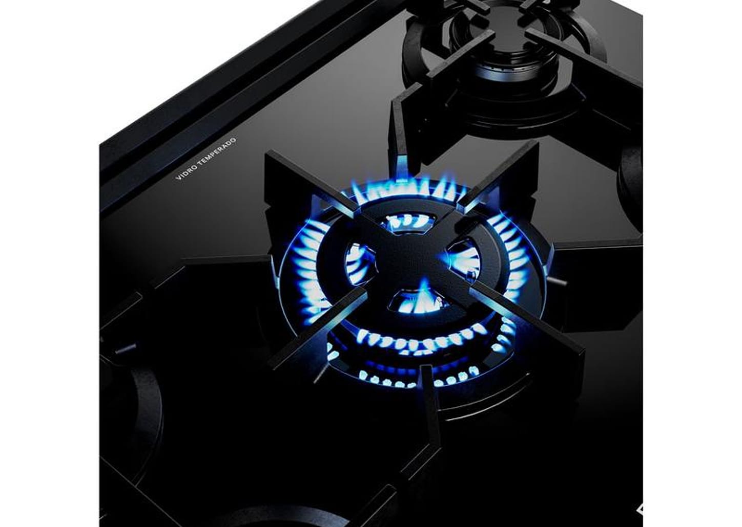 Fogão 5 Bocas Brastemp Preto Duplo Forno BFD5LAE