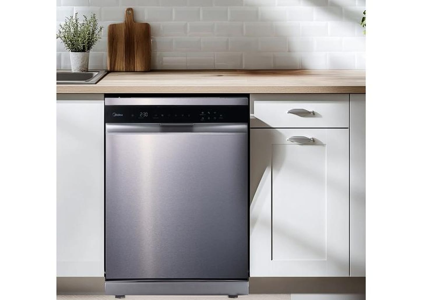 Lava-louças Midea 14 Serviços SmartHome MDWEF1433GSS2