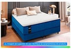 Base Cama Box Queen Gazin 27x158x198cm Nevasca