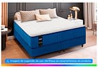 Base Cama Box King Gazin 27x193x203cm Nevasca