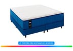 Base Cama Box King Gazin 27x193x203cm Nevasca