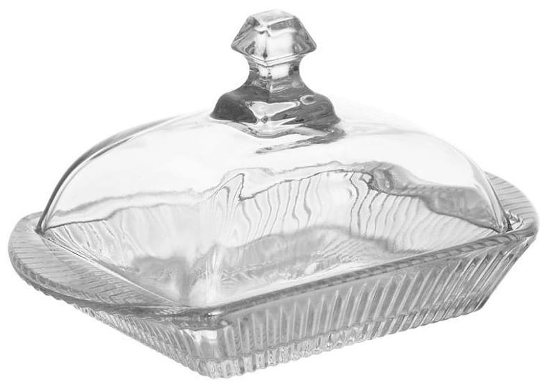 Manteigueira de Vidro Hauskraft Graffiato