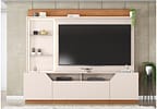 Estante Home para TV até 65” 2 Portas Caemmun Vesper