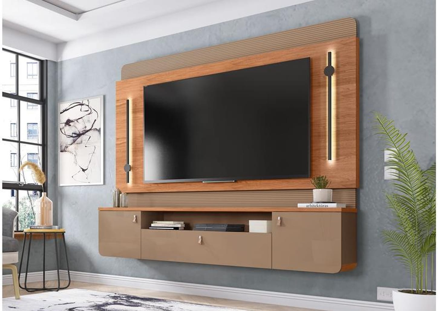 Painel para TV até 75” Caemmun Dali