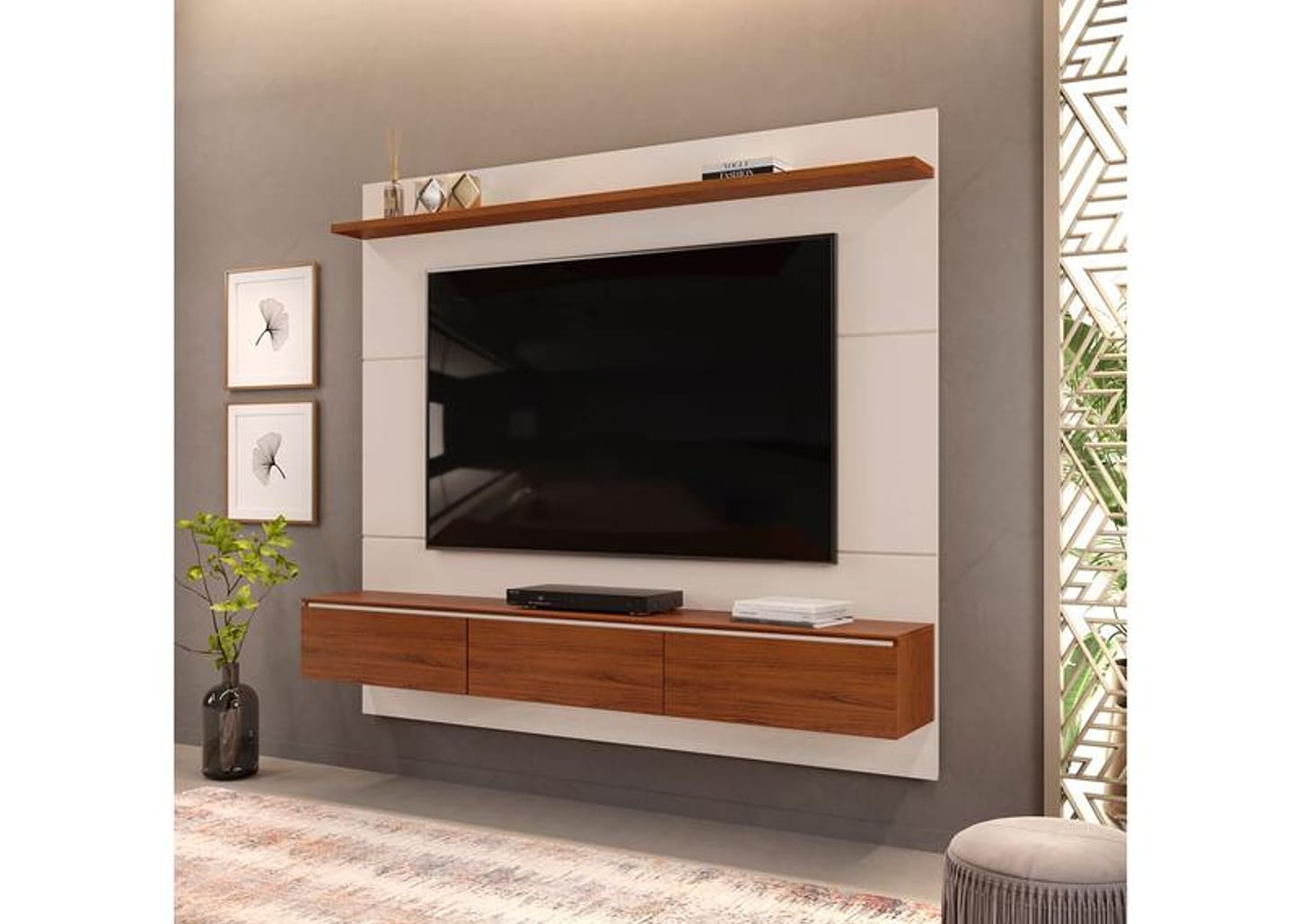 Painel para TV até 65" DJ Móveis Mateo