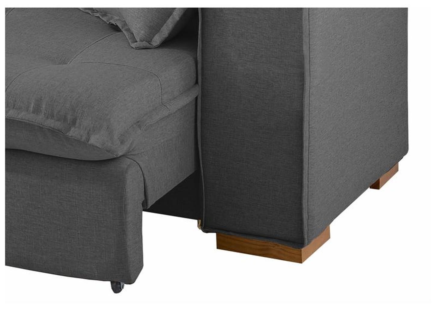 Sofá 3 Lugares Retrátil Reclinável Suede Parma JW Estofados