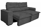 Sofá 3 Lugares Retrátil Reclinável Suede Califórnia JW Estofados