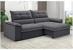 Sofá 4 Lugares Retrátil Reclinável Slim Venetto Besthouse