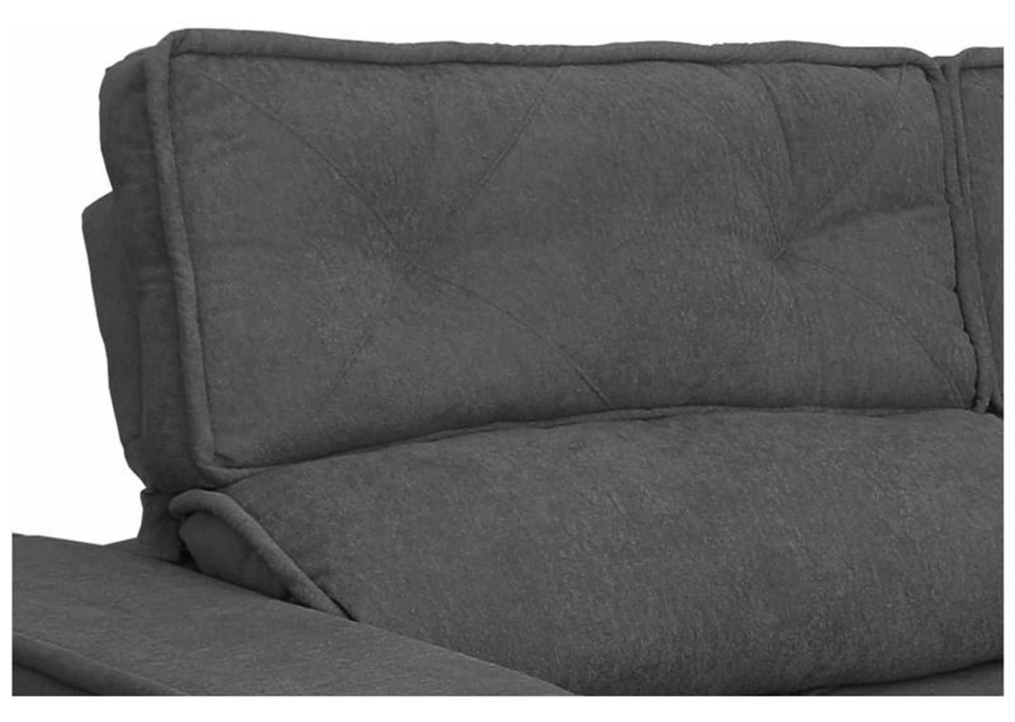 Sofá 3 Lugares Retrátil Reclinável Suede Califórnia JW Estofados