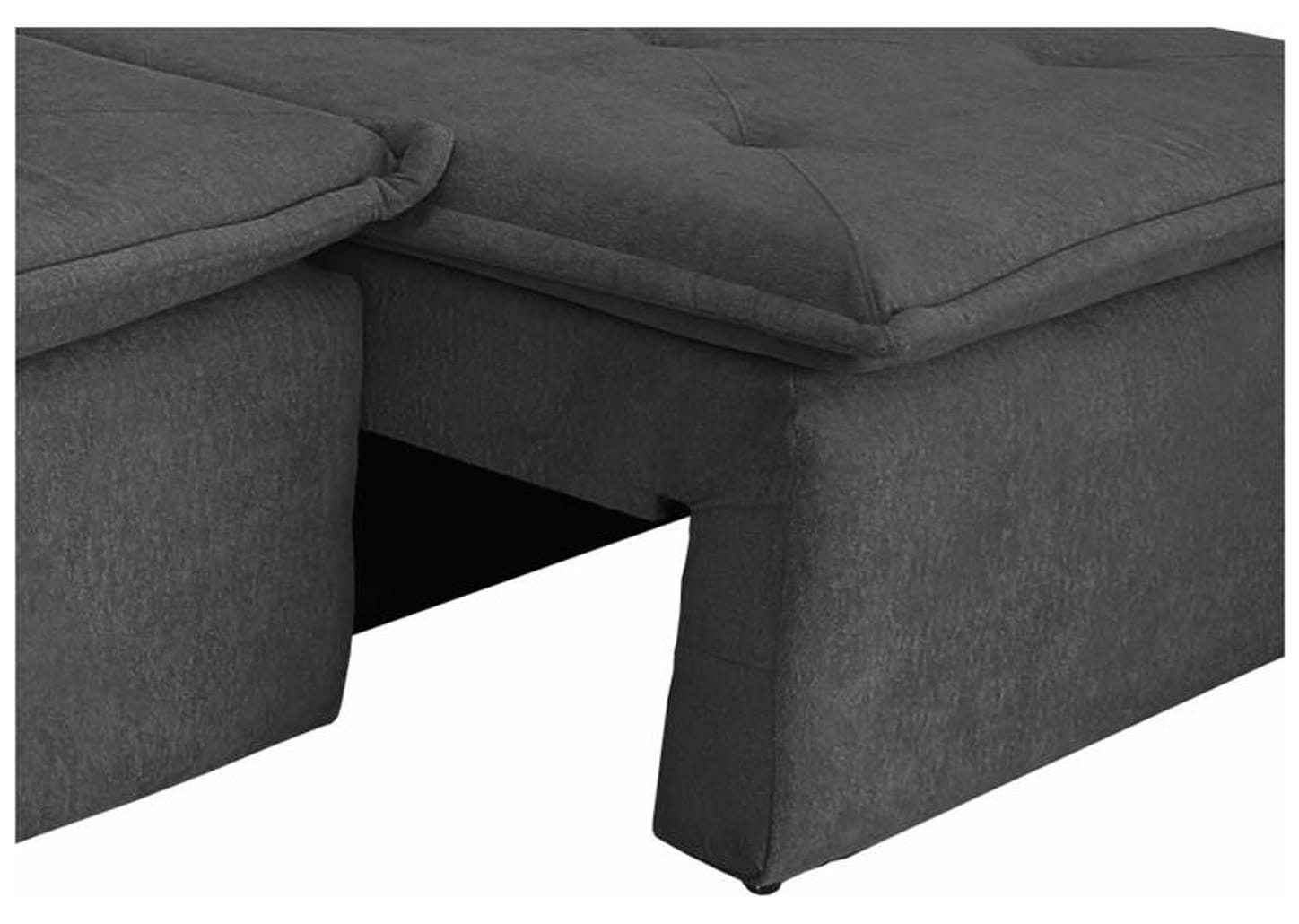 Sofá 3 Lugares Retrátil Reclinável Suede Califórnia JW Estofados