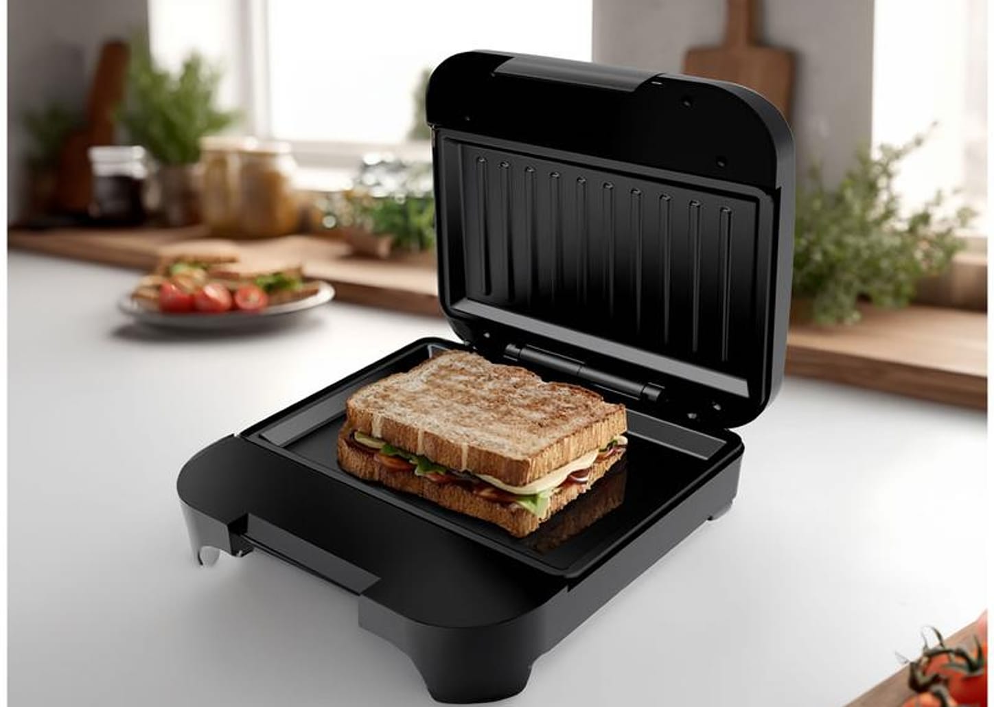 Sanduicheira Grill Philco Preta Antiaderente PGR25A 750W