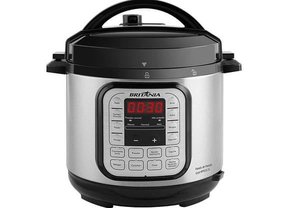 Panela de Pressão Elétrica 5L Britânia Digital BPP02G 66401151