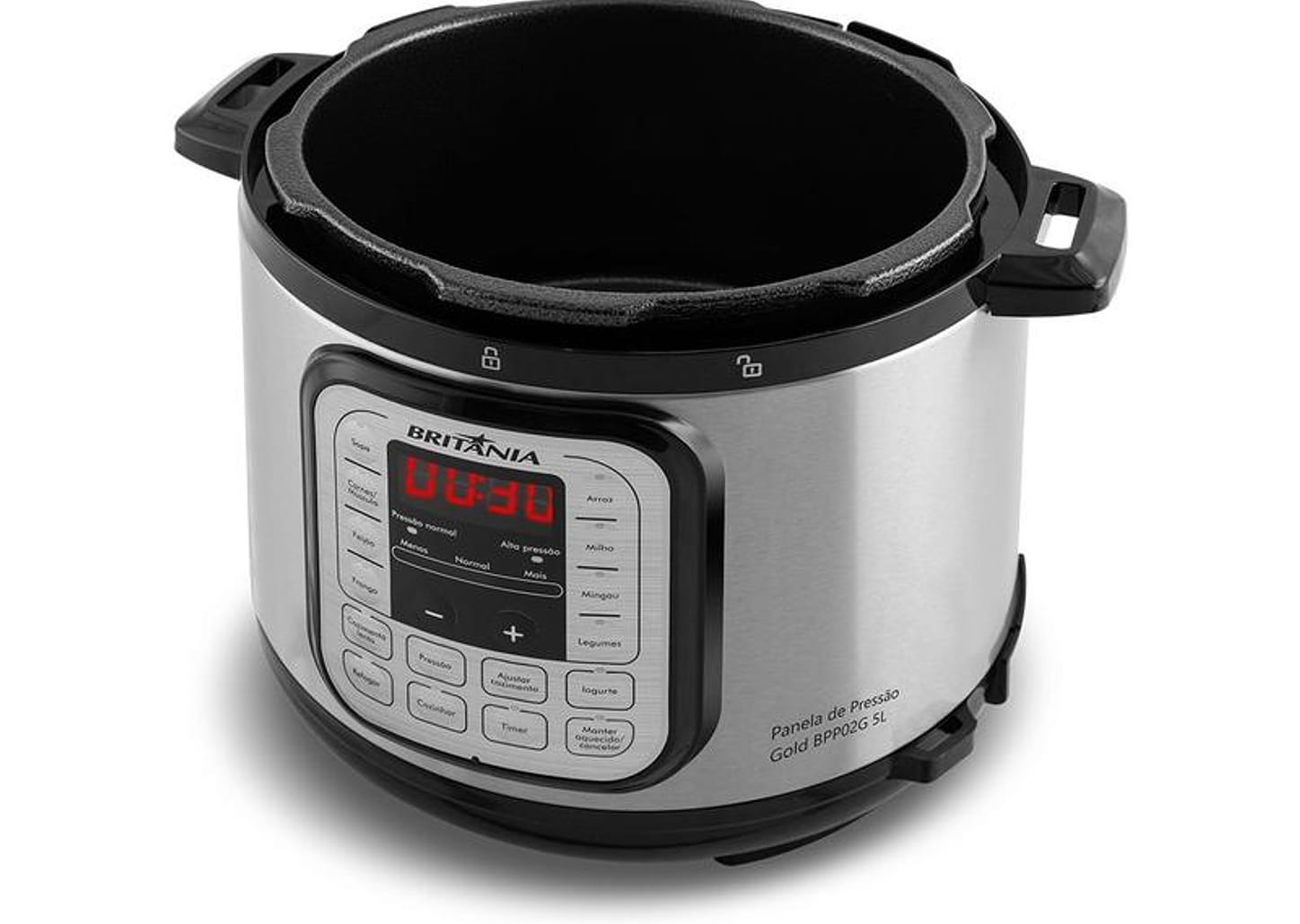 Panela de Pressão Elétrica 5L Britânia Digital BPP02G 66401151