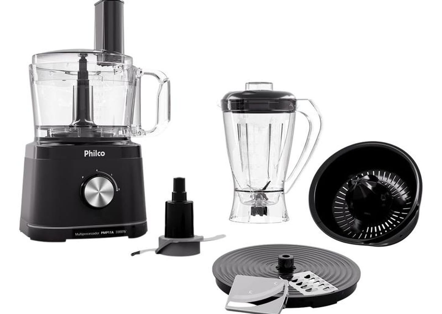 Multi-processador Philco 1000W Preto Concept PMP11A 5 em 1 101201031