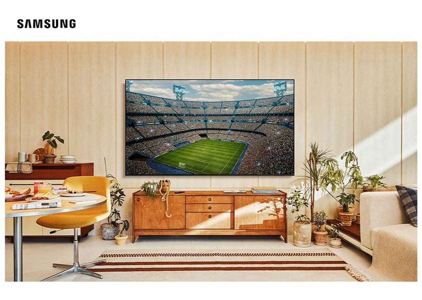 Smart TV 55" Samsung 4K UHD Crystal UHD UN55U8600FGXZD Tizen Bixby 3 HDMI