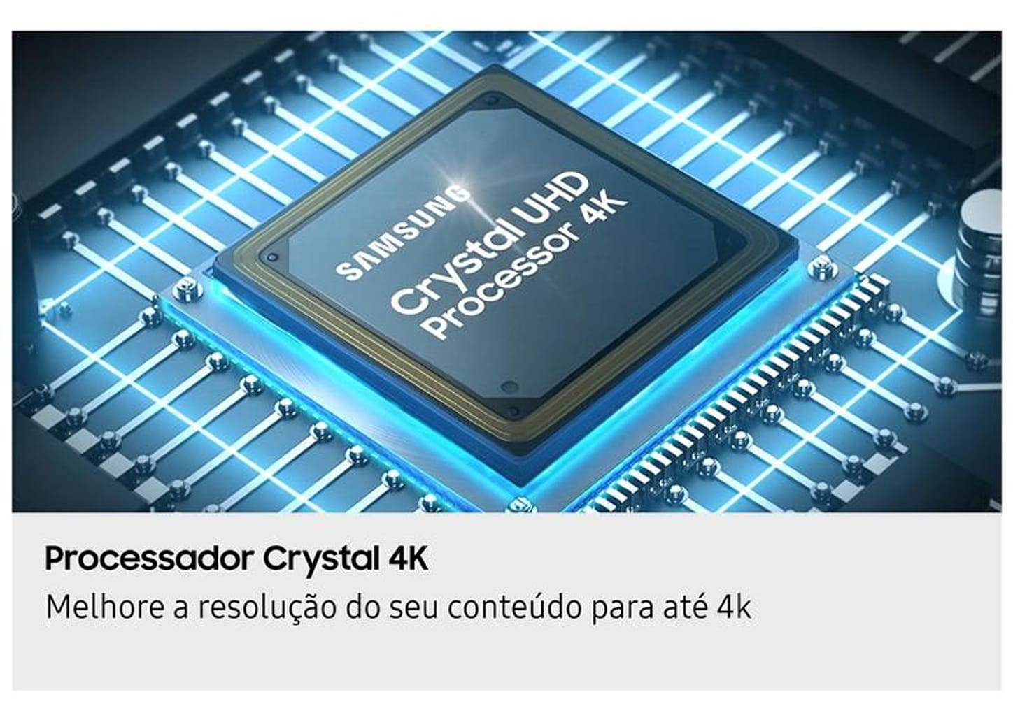 Smart TV 55" Samsung 4K UHD Crystal UHD UN55U8600FGXZD Tizen Bixby 3 HDMI