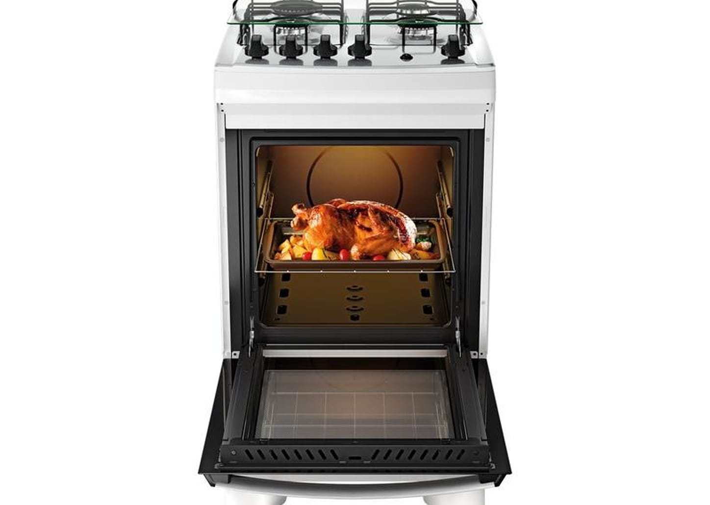 Fogão 4 Bocas Dako Branco Supreme