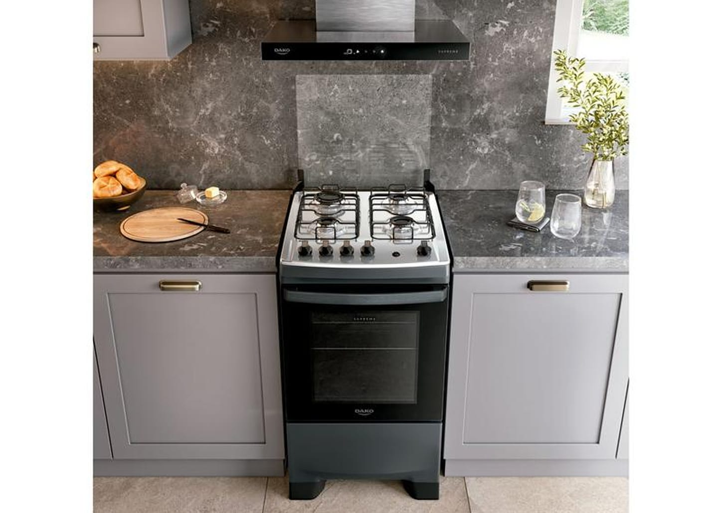 Fogão 4 Bocas Dako Titanium Supreme