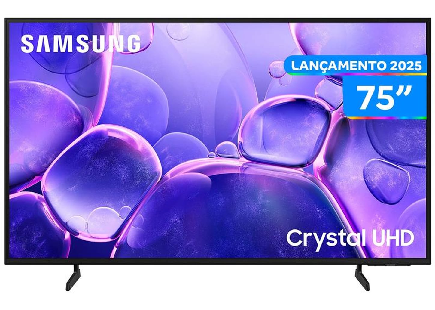 Smart TV 75" Samsung 4K UHD Crystal 75U8600F Tizen 3 HDMI