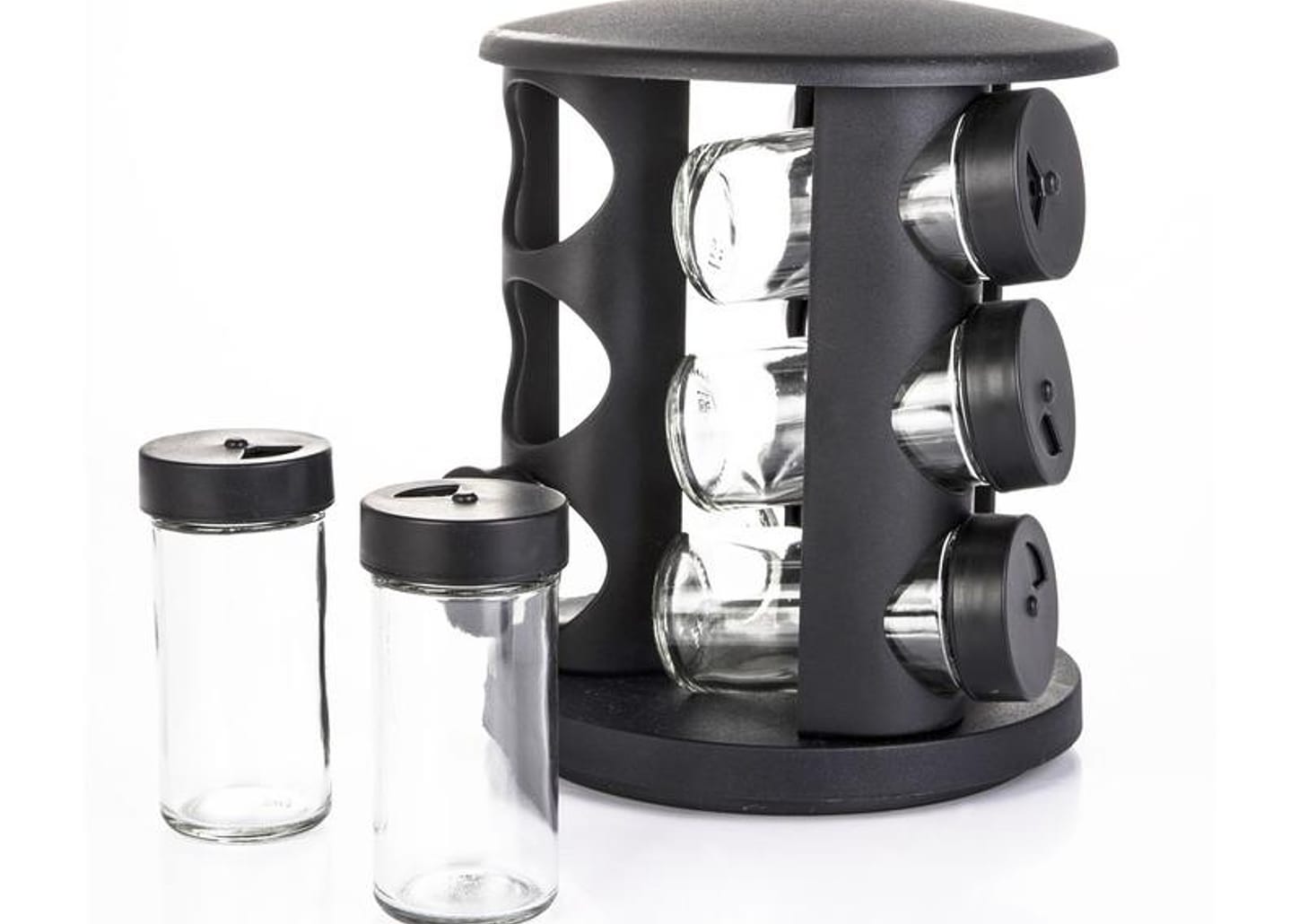 Porta-tempero de Vidro 10 Peças Brinox - Lock & Stock