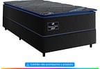 Base Cama Box Solteiro Gazin 27x88x188cm Diamond Black