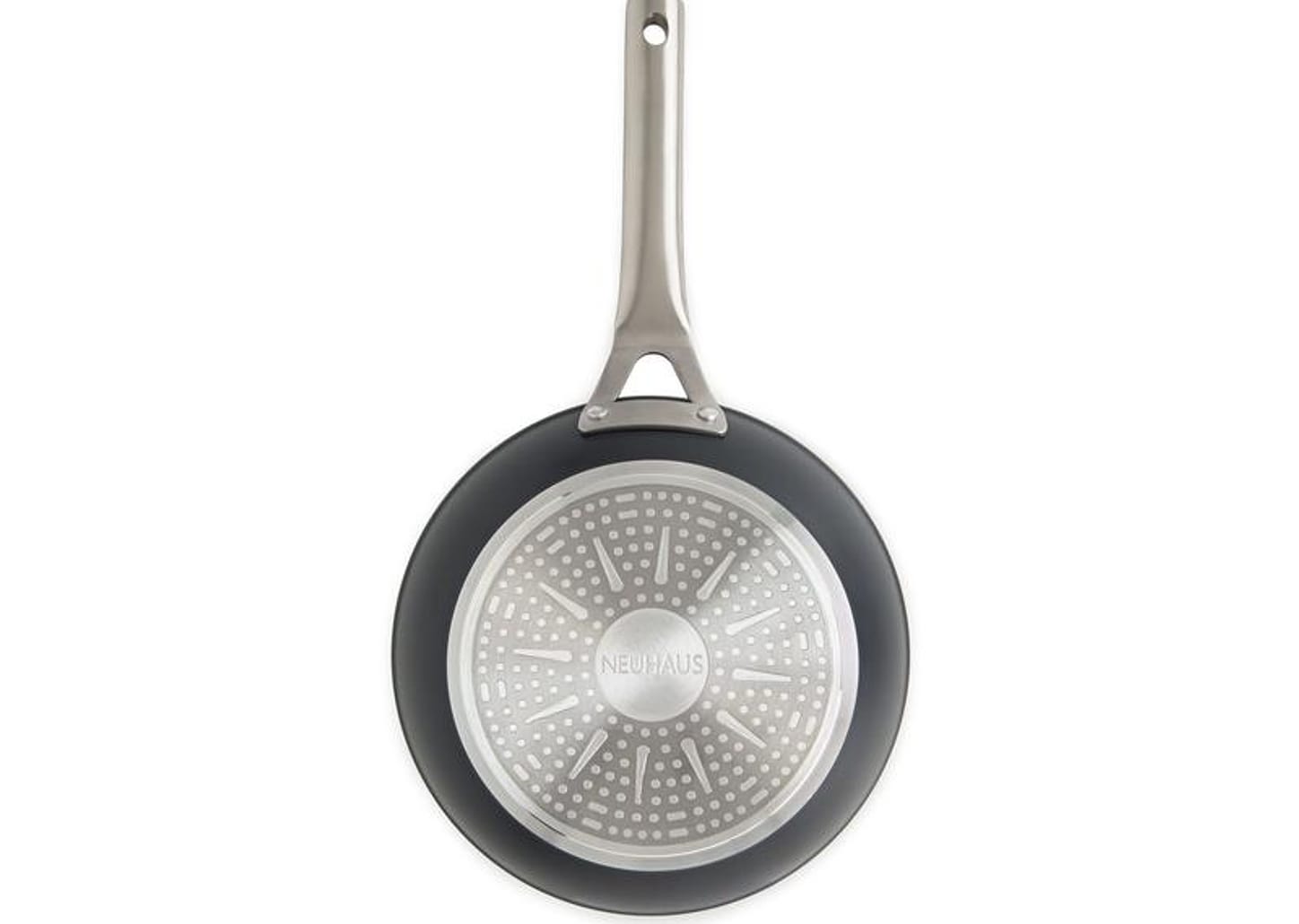 Jogo de Panelas Neuhaus Revestimento Cerâmico de Alumínio Forjado Preto Fundo Triplo 8 Peças Ceramic Prime