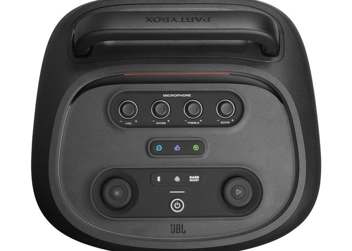 Caixa de Som JBL PartyBox 520 JBLPARTYBOX520BR Bluetooth Amplificada Portátil IPX4 400W RMS