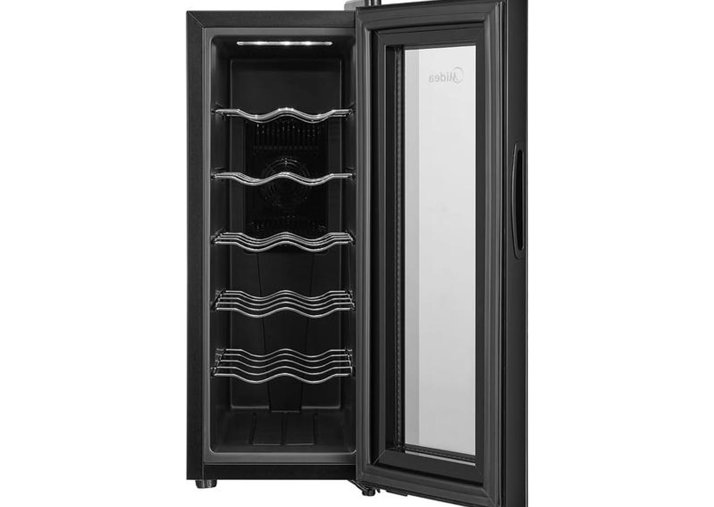 Adega Midea 12 Garrafas Preta com LED MDRW066FGGGL3