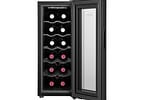 Adega Midea 12 Garrafas Preta com LED MDRW066FGGGL3