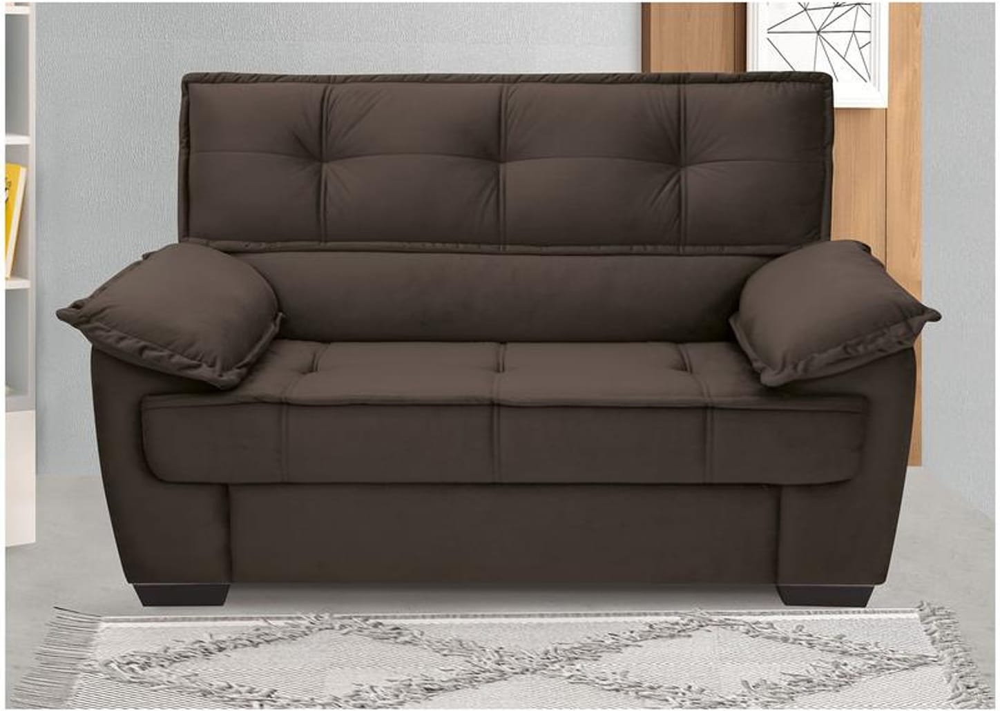 Sofá 2 Lugares Suéde Lisboa Linoforte