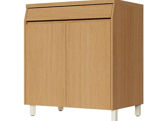 Balcão de Cozinha Nesher 100% MDF 2 Portas 1 Gaveta Simone Mendes