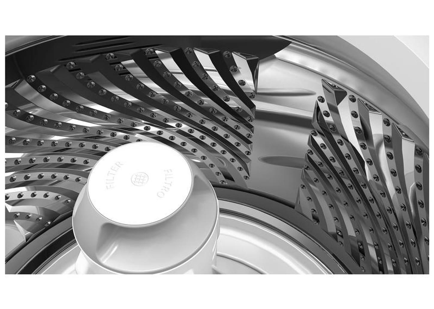 Lavadora de Roupas Brastemp 18kg Cesto Inox 12 Programas de Lavagem Branca BWF18AB