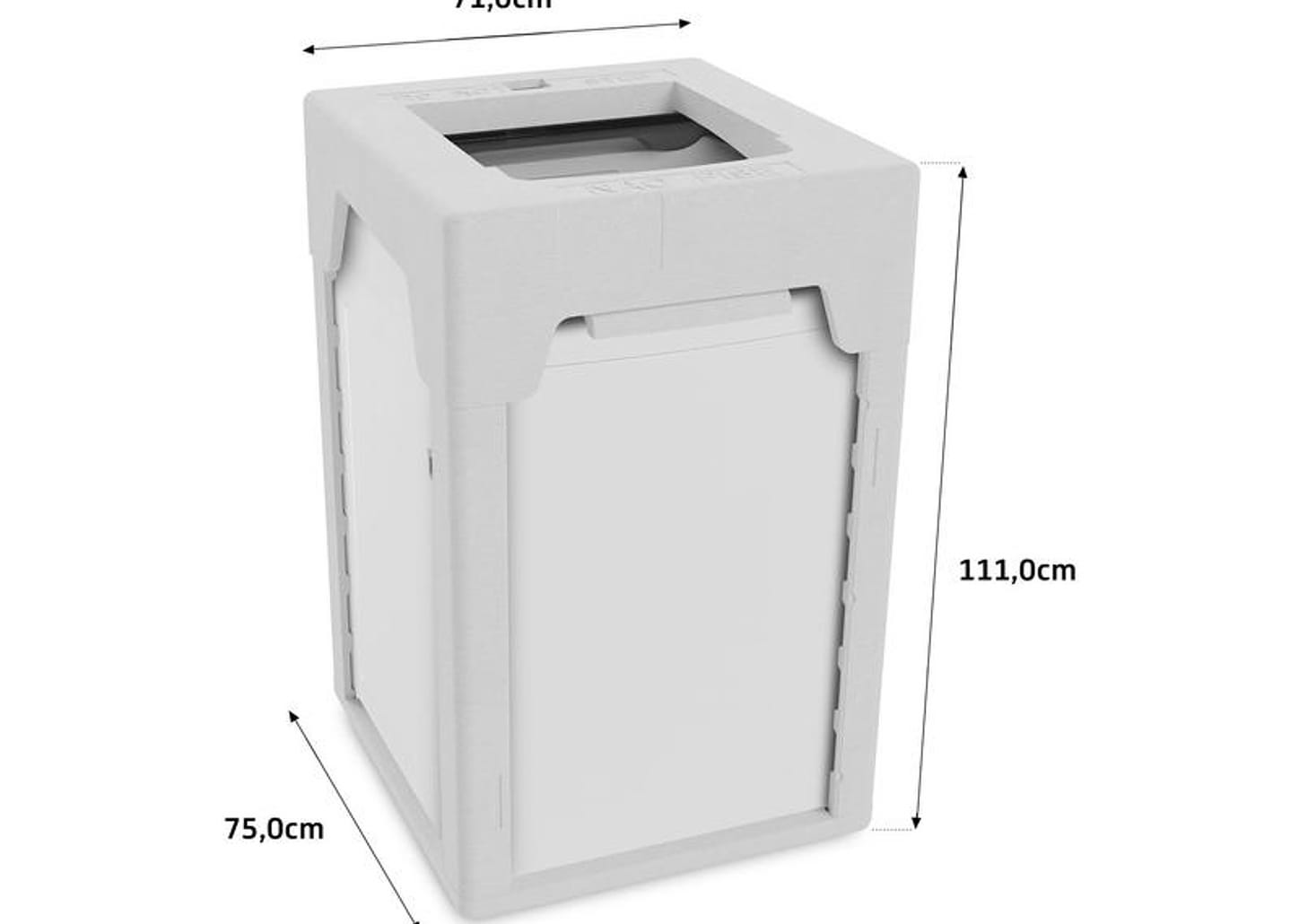 Lavadora de Roupas Brastemp 18kg Cesto Inox 12 Programas de Lavagem Branca BWF18AB