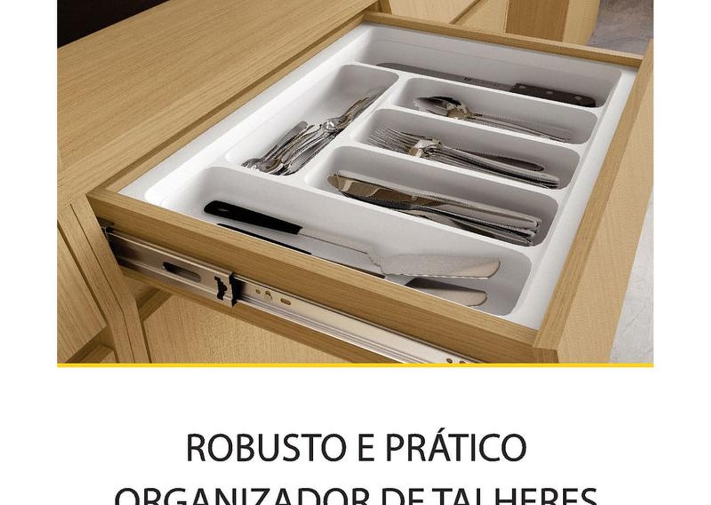 Balcão de Cozinha Nesher 100% MDF 2 Portas 2 Gavetas Simone Mendes