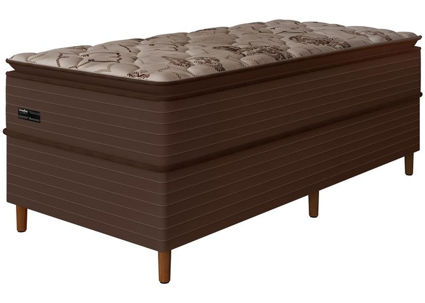 Base Cama Box Solteiro Umaflex 38x88x188cm Resistence