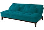 Sofá-cama 3 Lugares Reclinável Suede Linoforte Jade