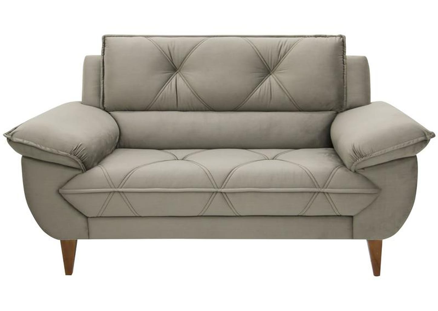 Sofá 2 Lugares Suede Malbec Linoforte