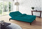 Sofá-cama 3 Lugares Reclinável Suede Linoforte Jade
