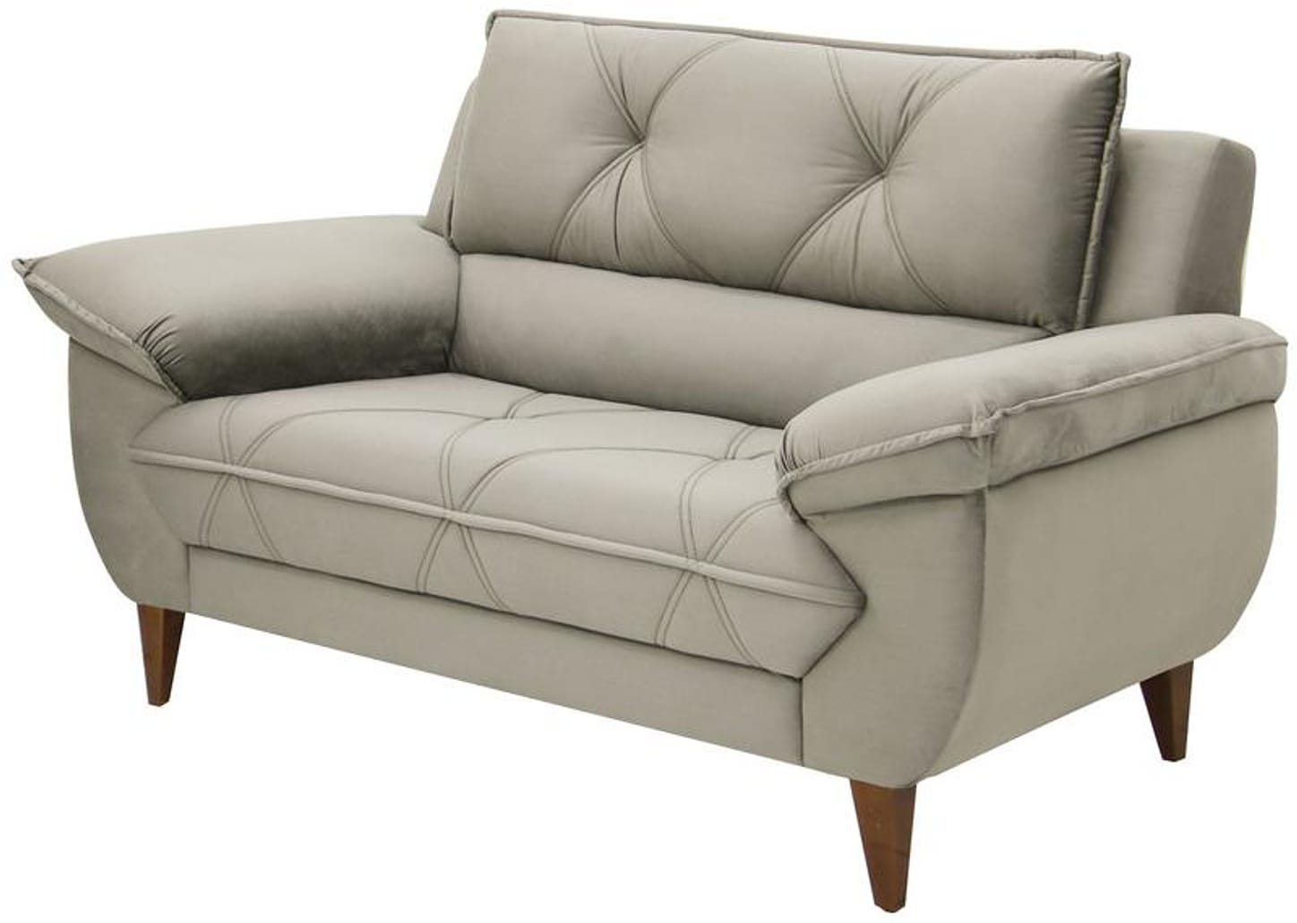 Sofá 2 Lugares Suede Malbec Linoforte