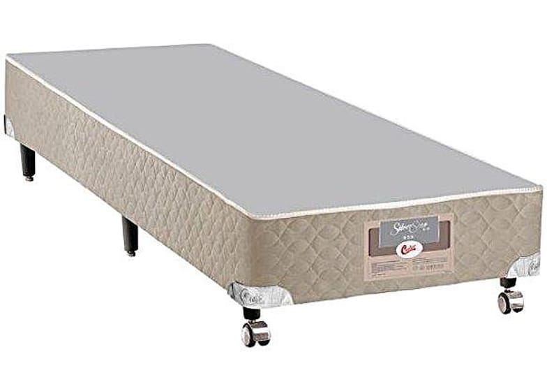 Base Cama Box Solteiro Castor 27x88x188cm Silver Star
