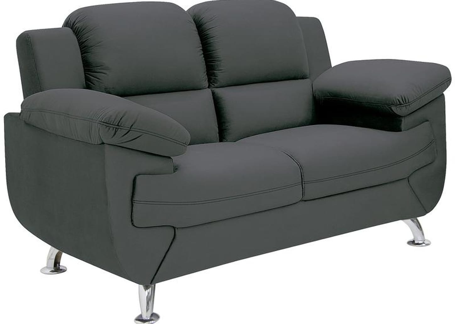 Sofá 2 Lugares Suede Spazium Linoforte