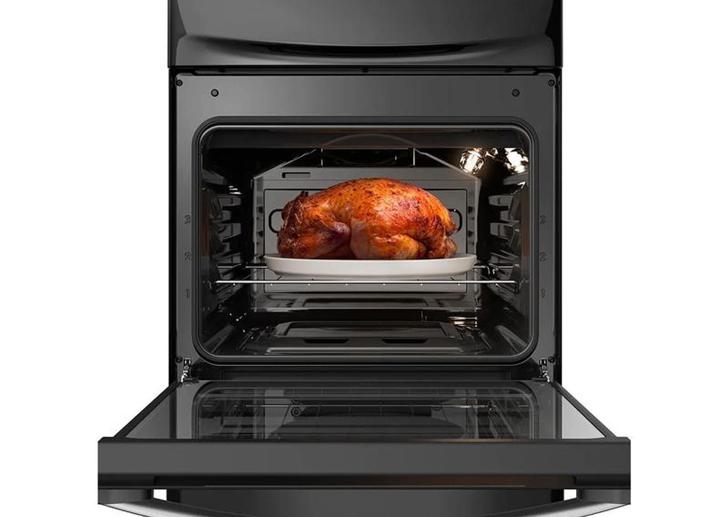 Fogão 4 Bocas Continental Inox Preto FC4GB