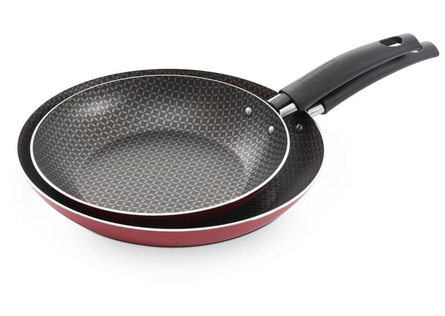 Frigideira Antiaderente Multiflon de Alumínio Gourmet Vermelho 16cm e 20cm